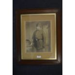 Framed Victorian Photograph of a Policeman