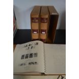 Three Large Stanley Gibbons Windsor Sovereign Stamp Albums Containing Great Britain Stamps