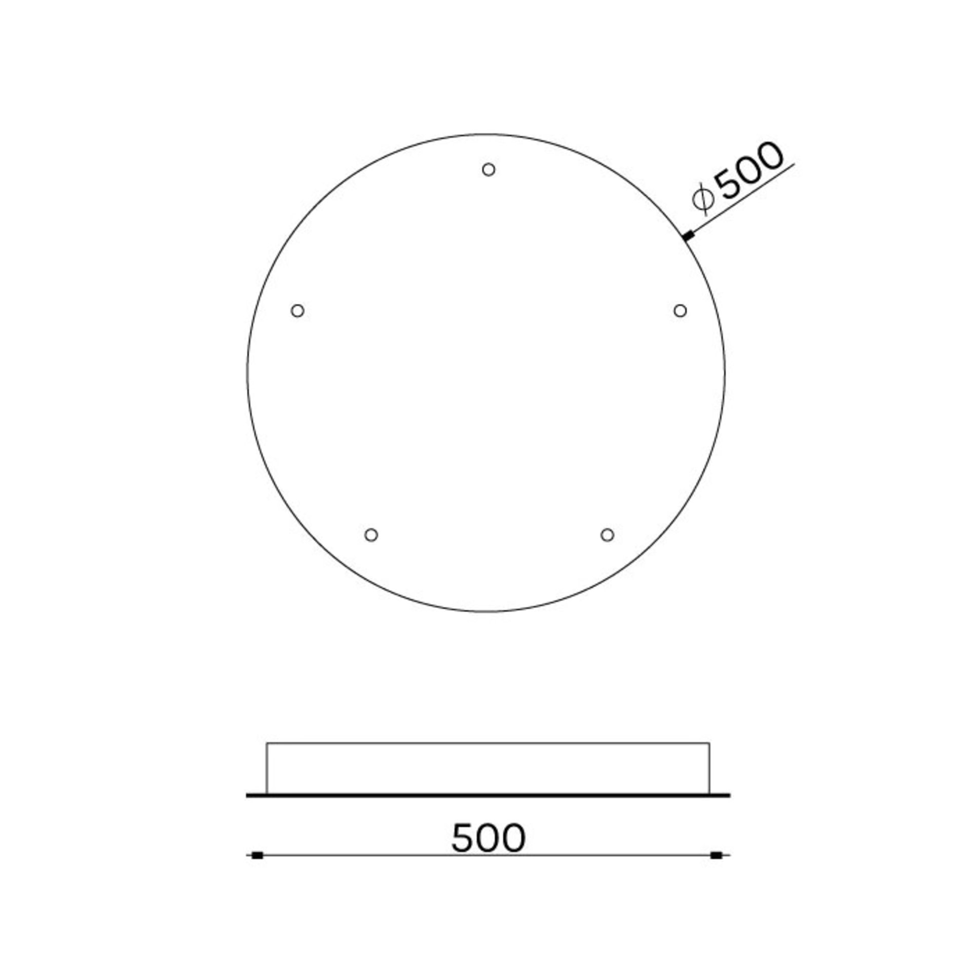 *4 Lavadia 500mm Lights (white)