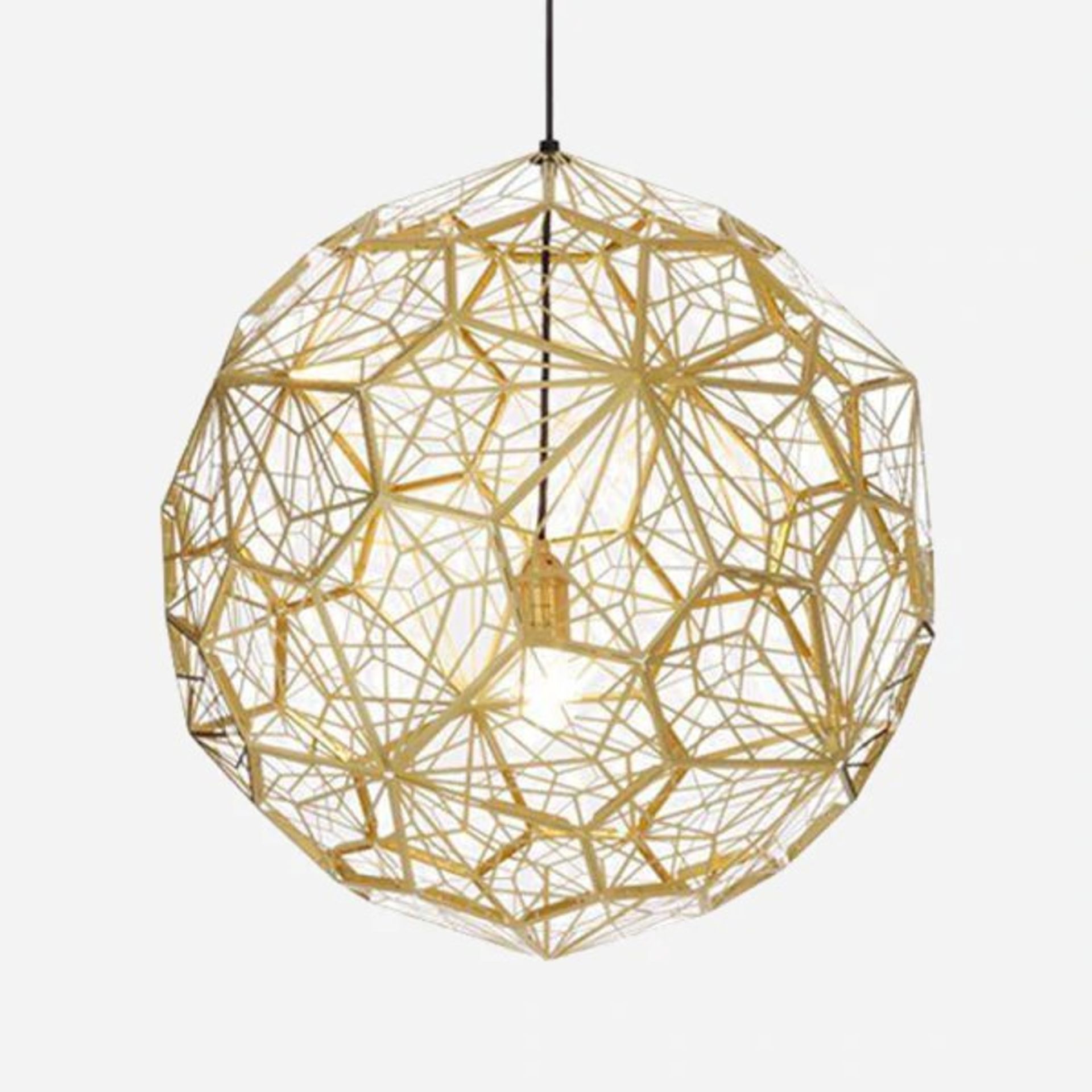 *6 ILite Pendant Lamps NHB7016 Size: 400 (copper, gold, chrome, and silver)