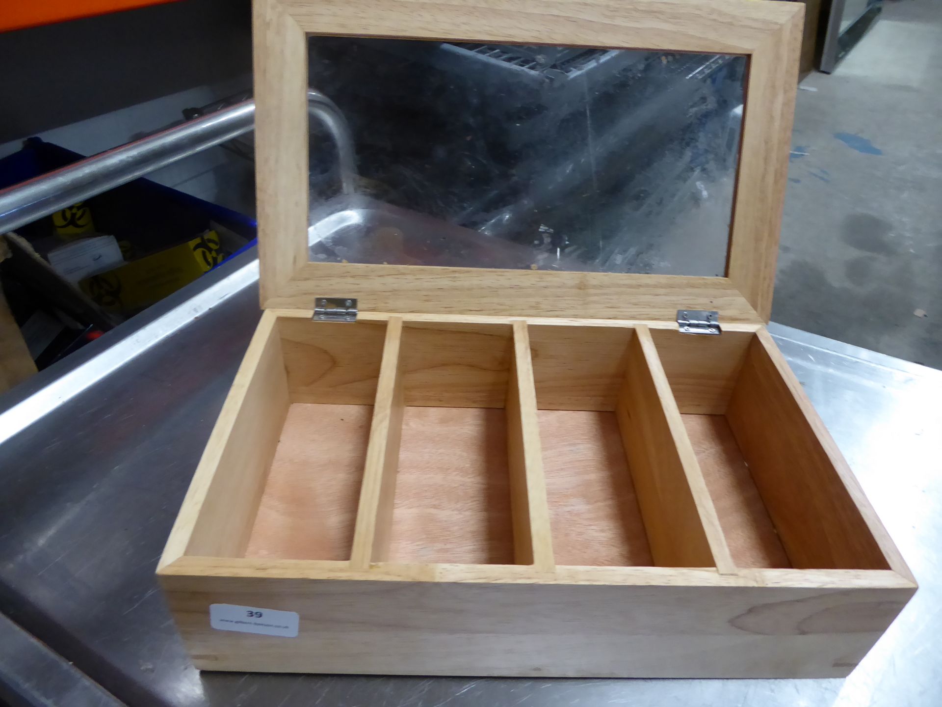 * wooden box ideal for luxury tea bag storage - Image 4 of 4