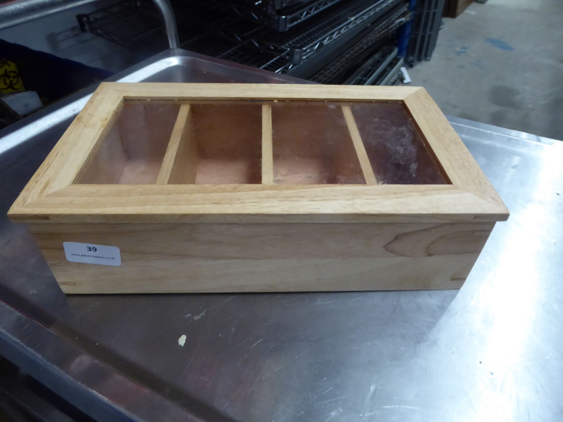 * wooden box ideal for luxury tea bag storage - Image 2 of 4