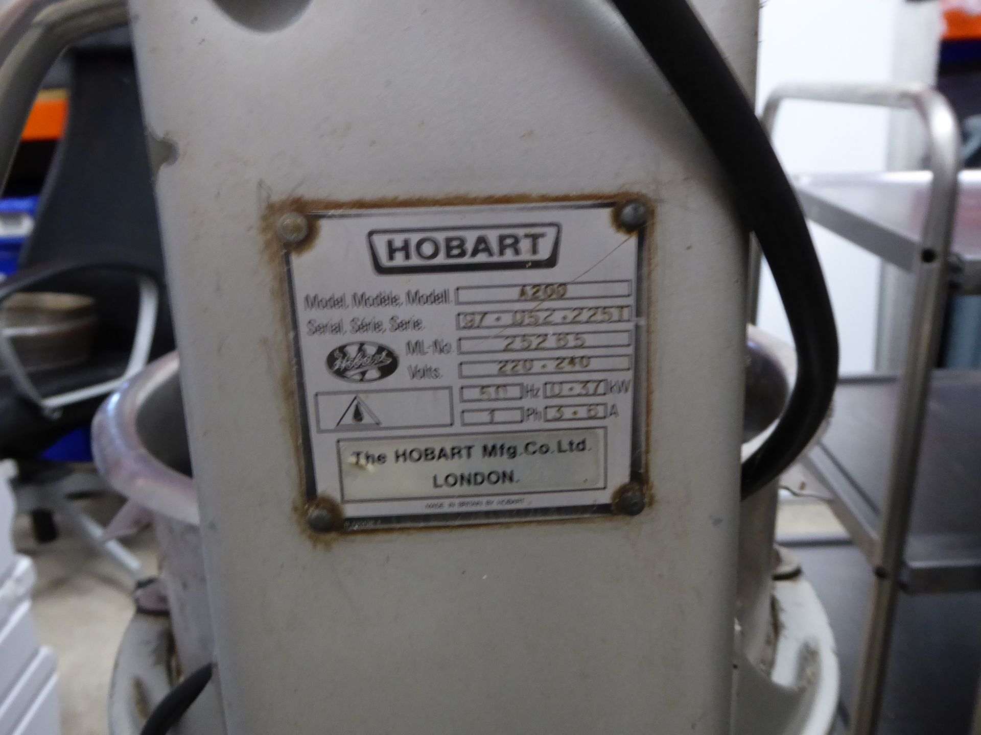 * Hobart 20L standmixer O200 - Image 9 of 10