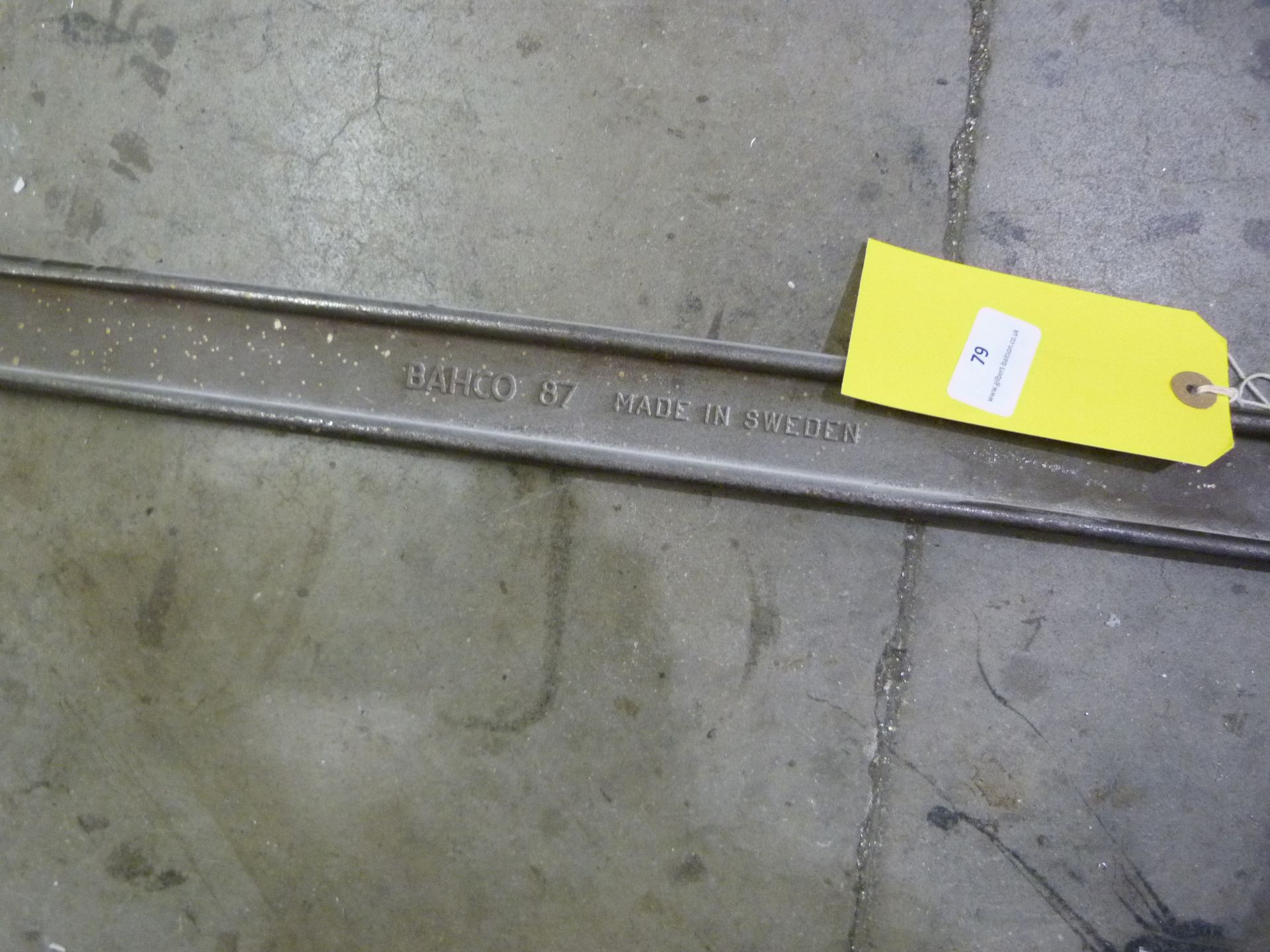 *Bahco 87 750mm/30" Adjustable Spanner - Image 2 of 2