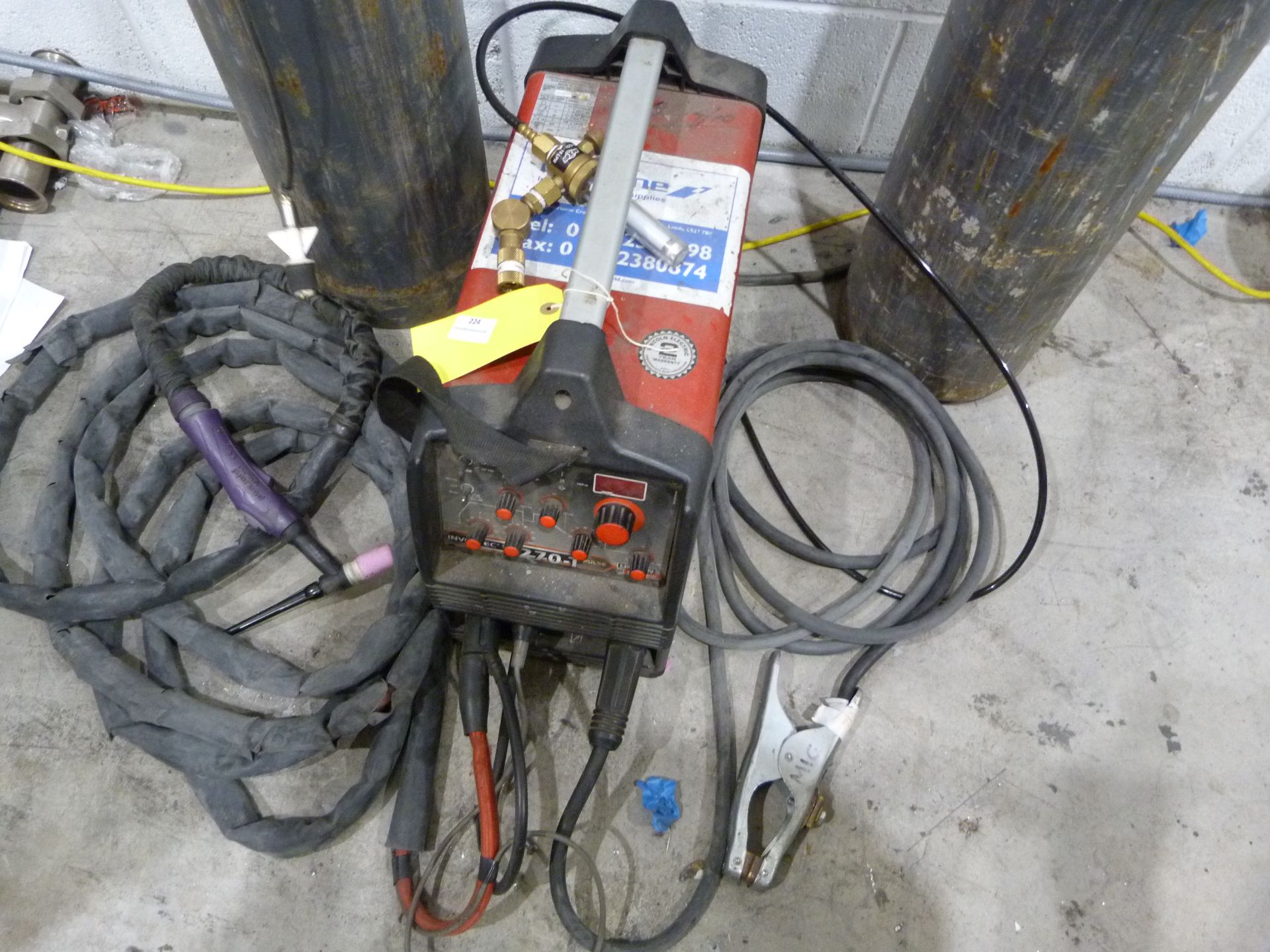 *Invertec V270-T Pulse Tig Welder