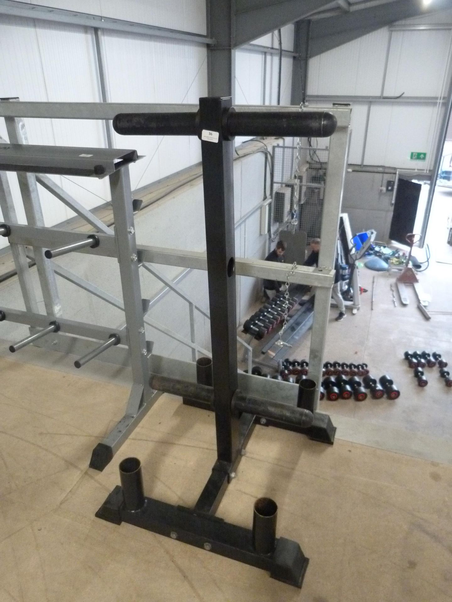 Weight and Bar Rack