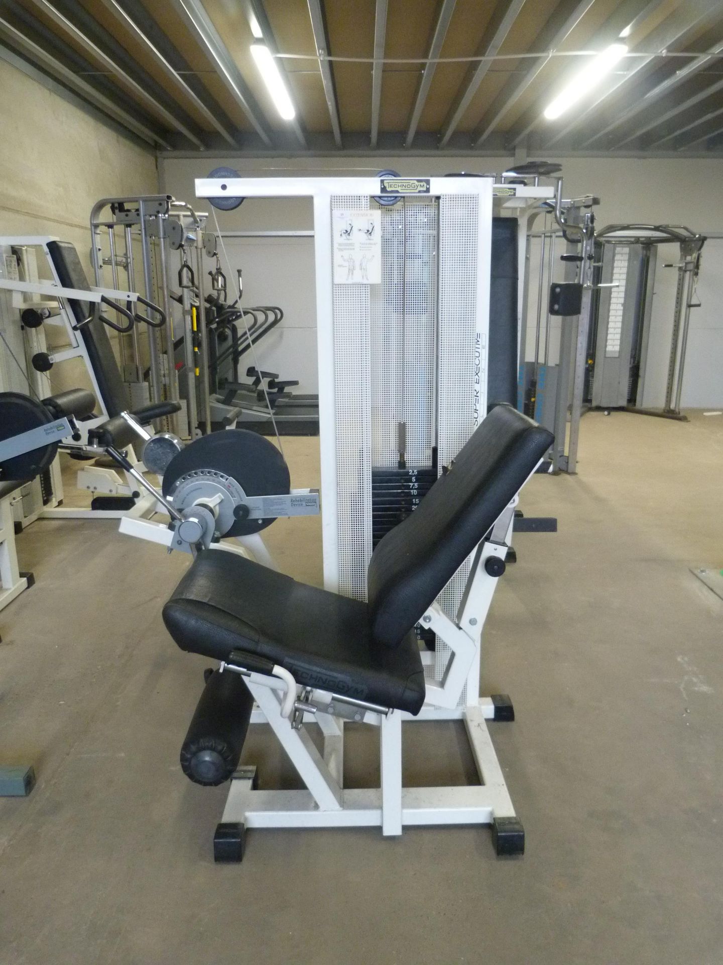 *Technogym Executive Line Leg Extension with 120kg Stack