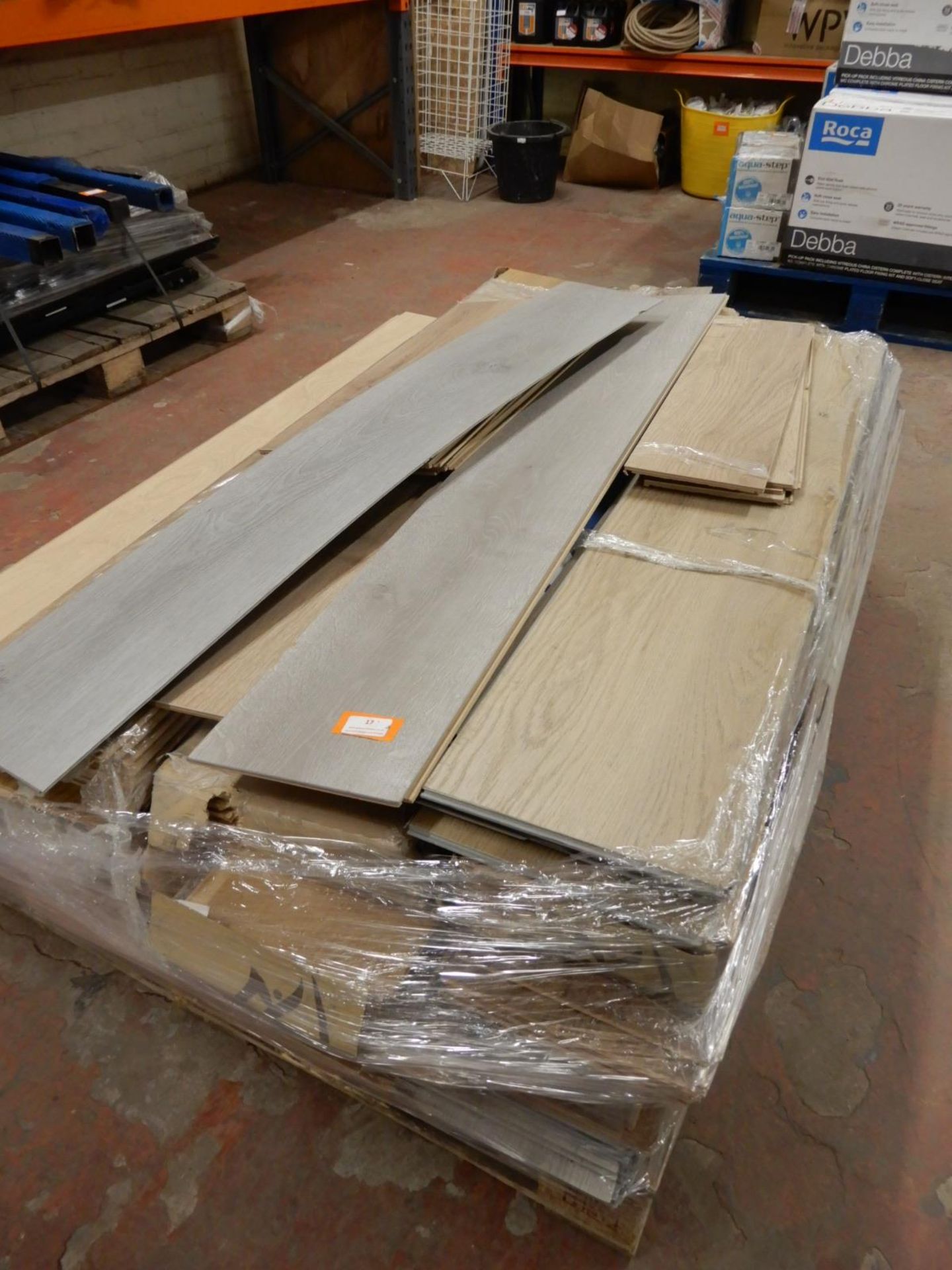 *Pallet of Assorted Laminate Flooring