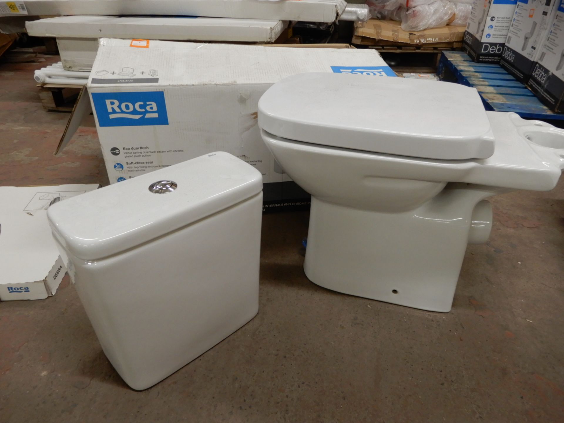 *Rocca Eco Dual Flush Toilet