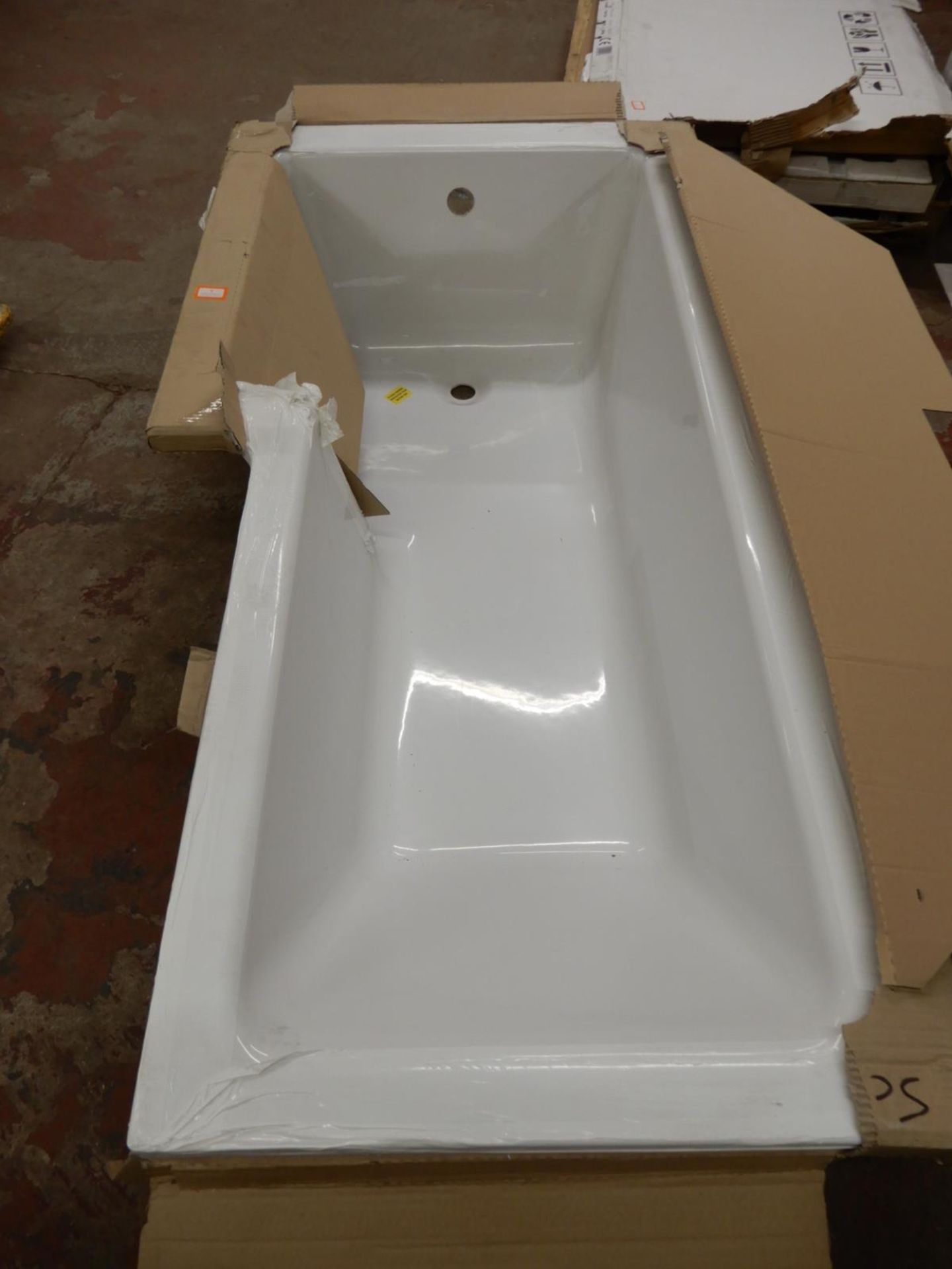 *Left-Hand L-Shaped Bath 1700x850mm