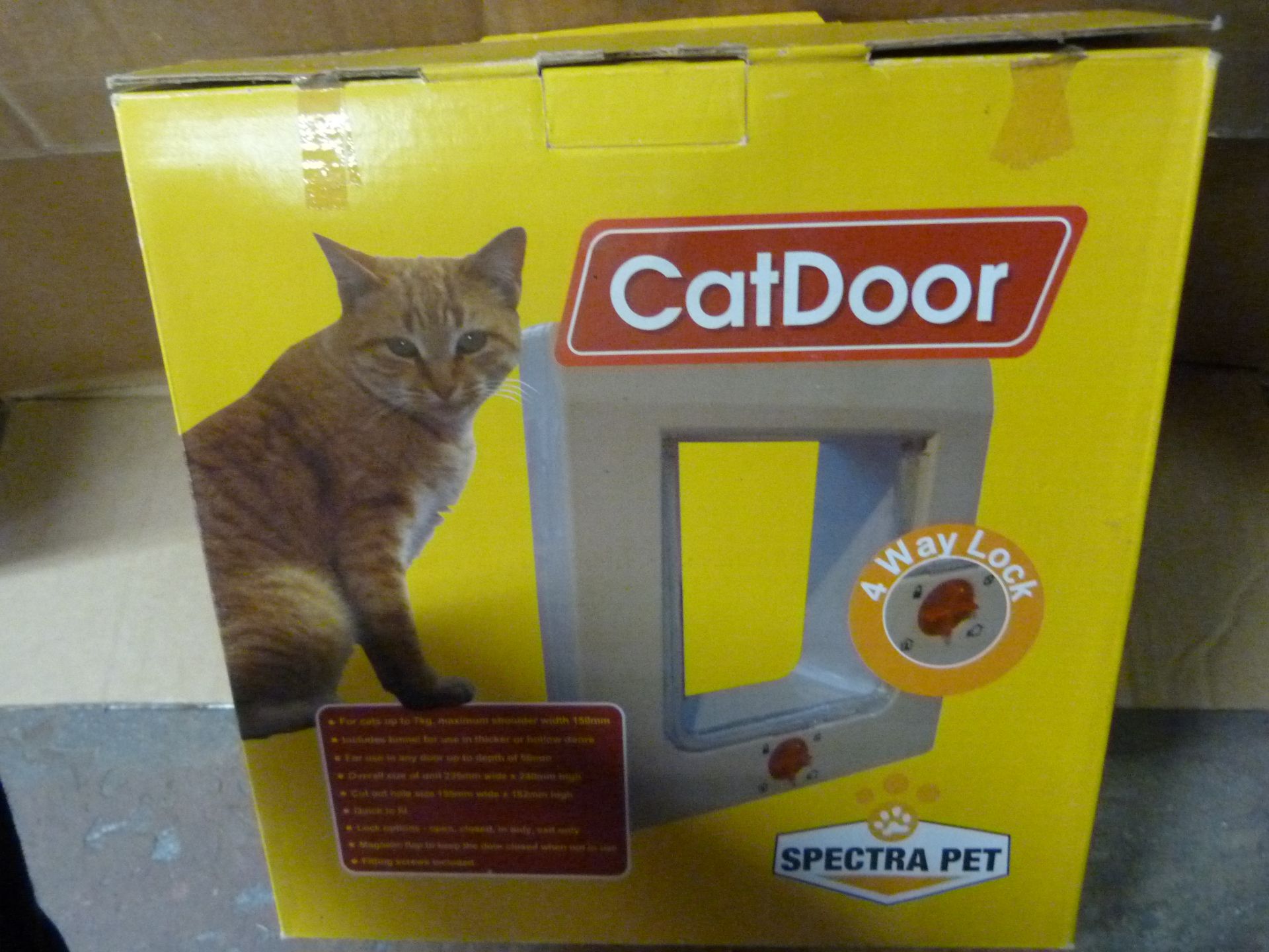 10 Four-Way Locking Cat Doors