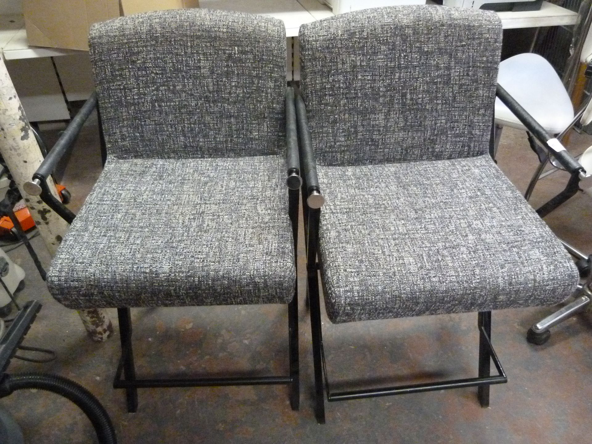 *2 Contemporary Upholstered Chairs