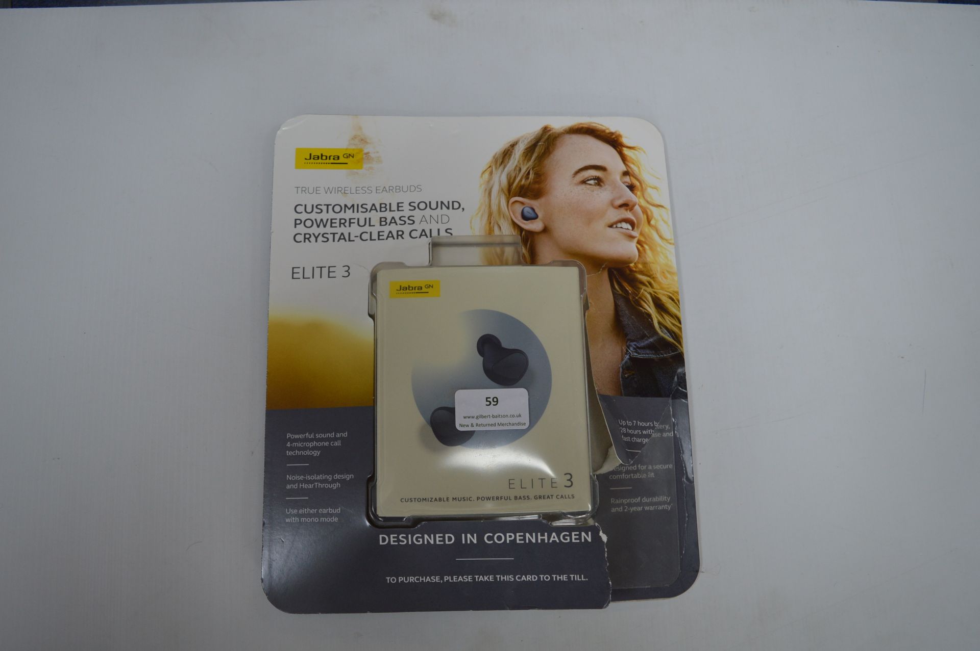 *Jabra Elite 3 Wireless Earbuds