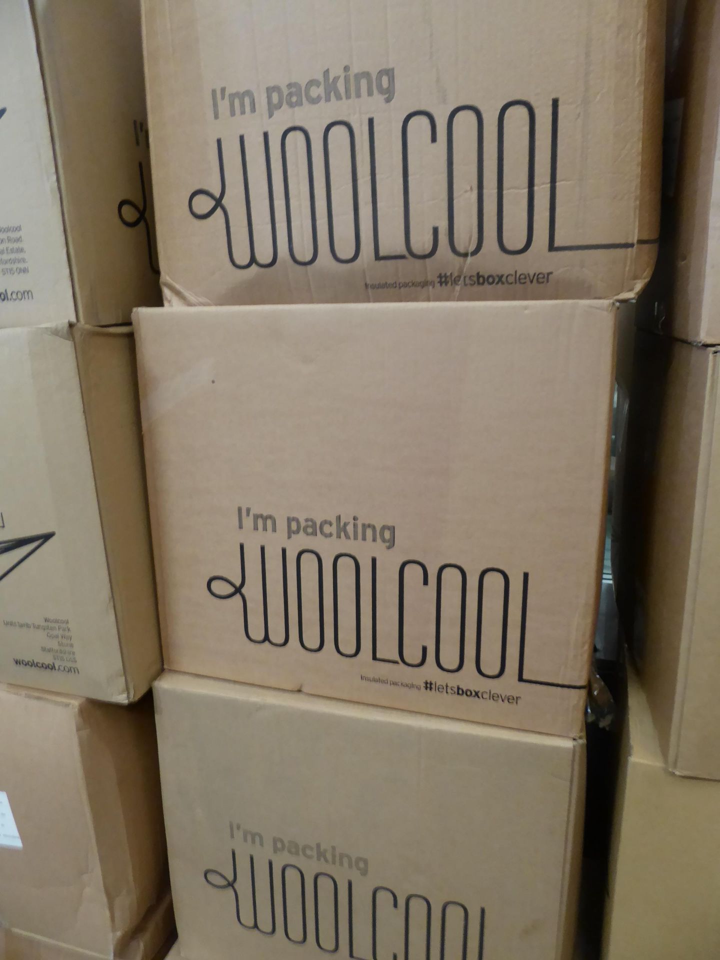 * 3 x boxes woolcool packing insulation - Image 2 of 2