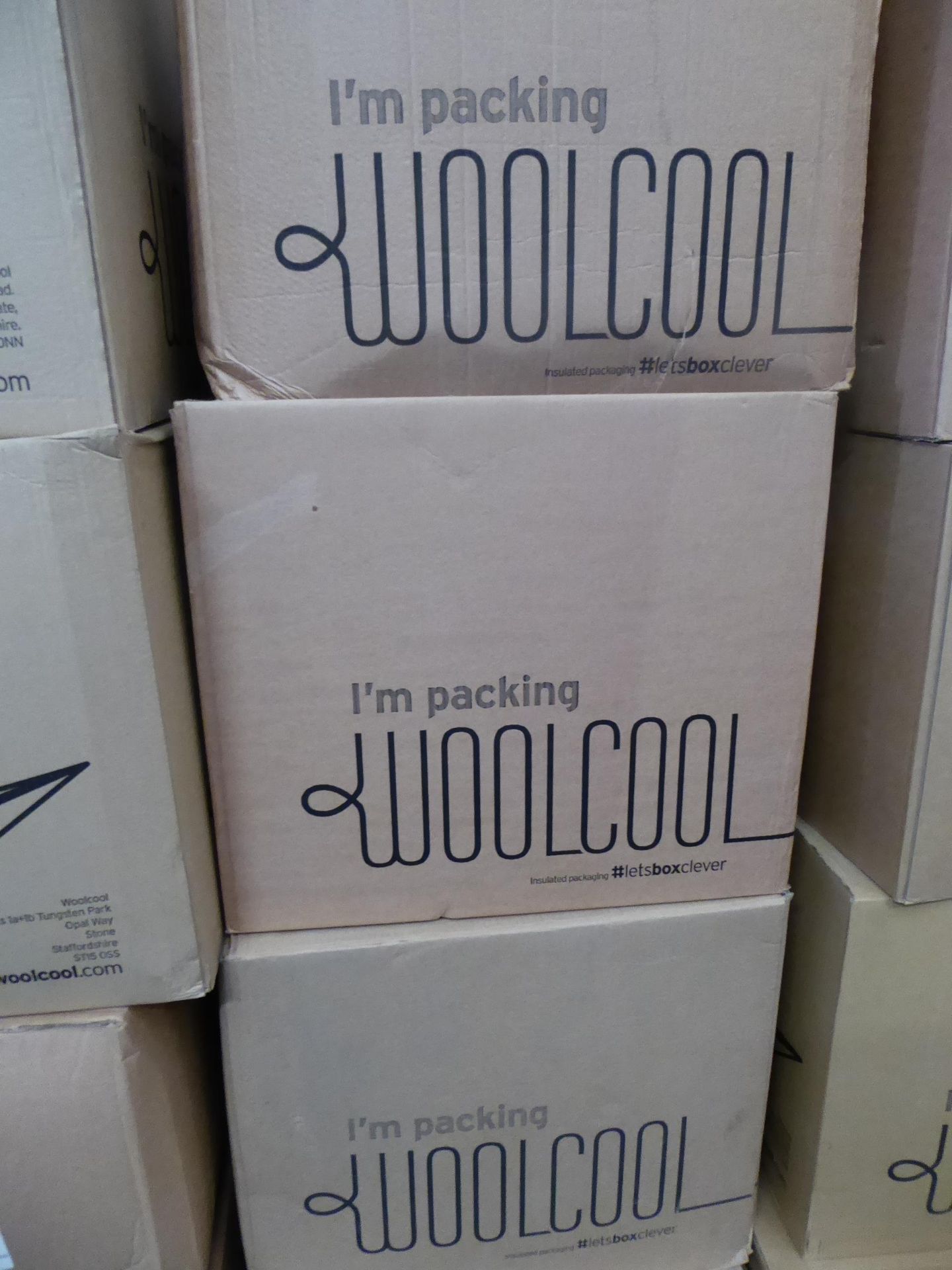 * 3 x boxes woolcool packing insulation - Image 2 of 2