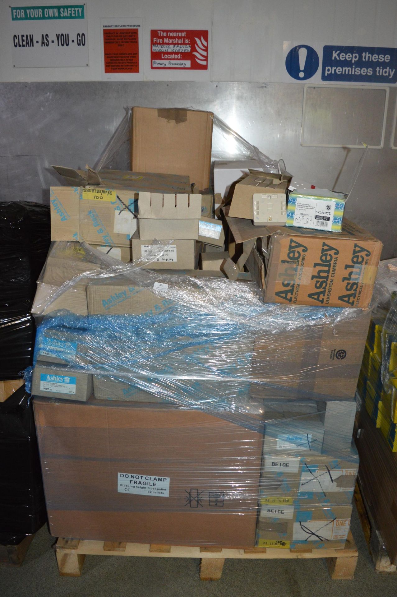 *Pallet of Switch Backs, Facias, Twin and Single S