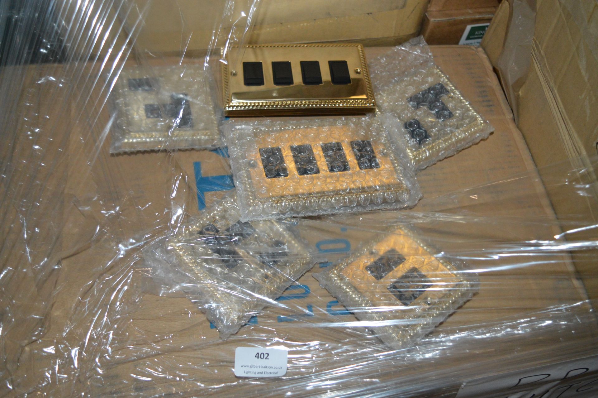 *Pallet of Brass Switches; Single Switches Sockets - Image 2 of 2