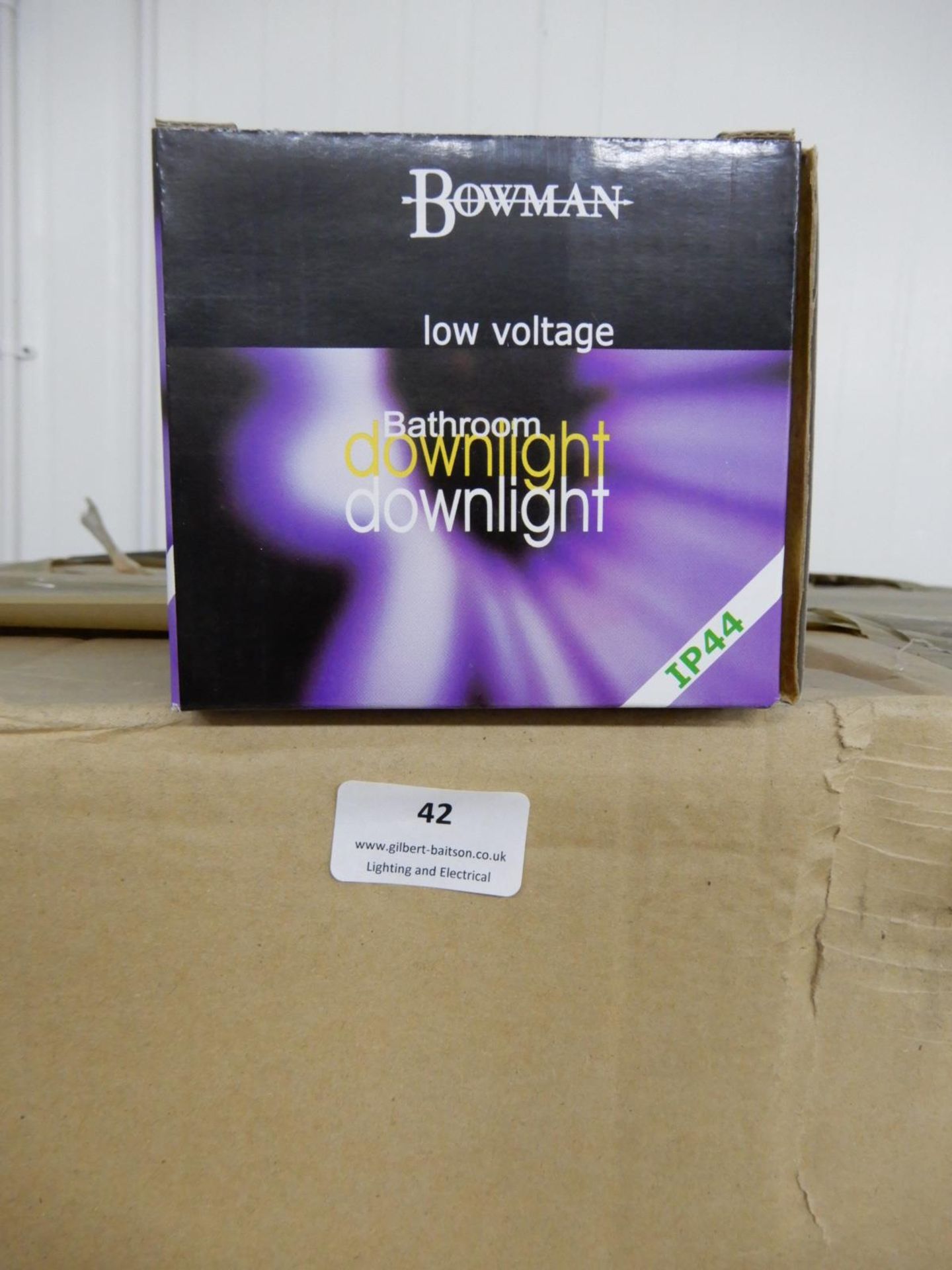 *Pallet of ~1196 Bowman BOW-LVBLW Low Voltage Bathroom Downlights