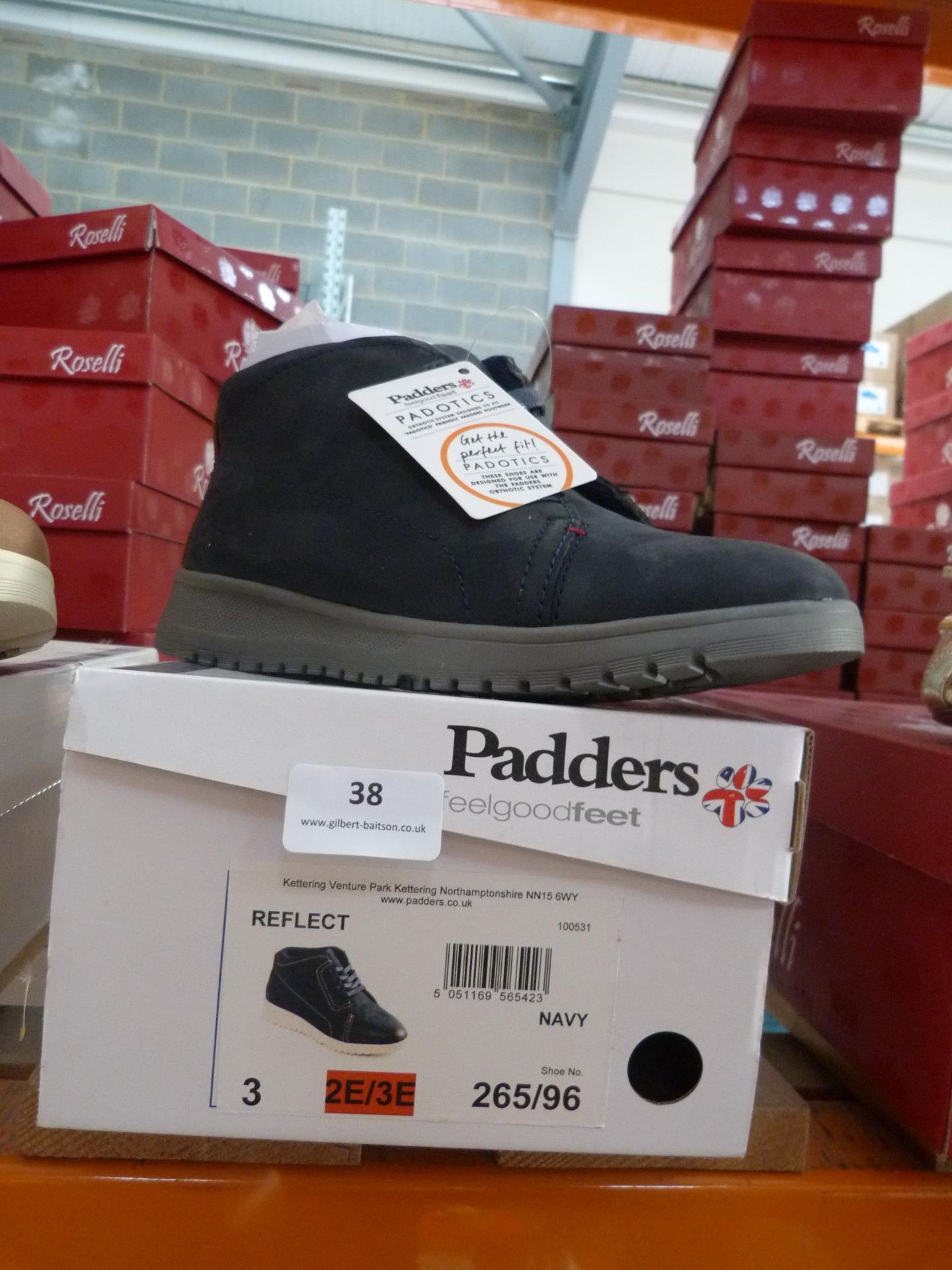 *Padders Reflect Ladies Shoes Size: 3