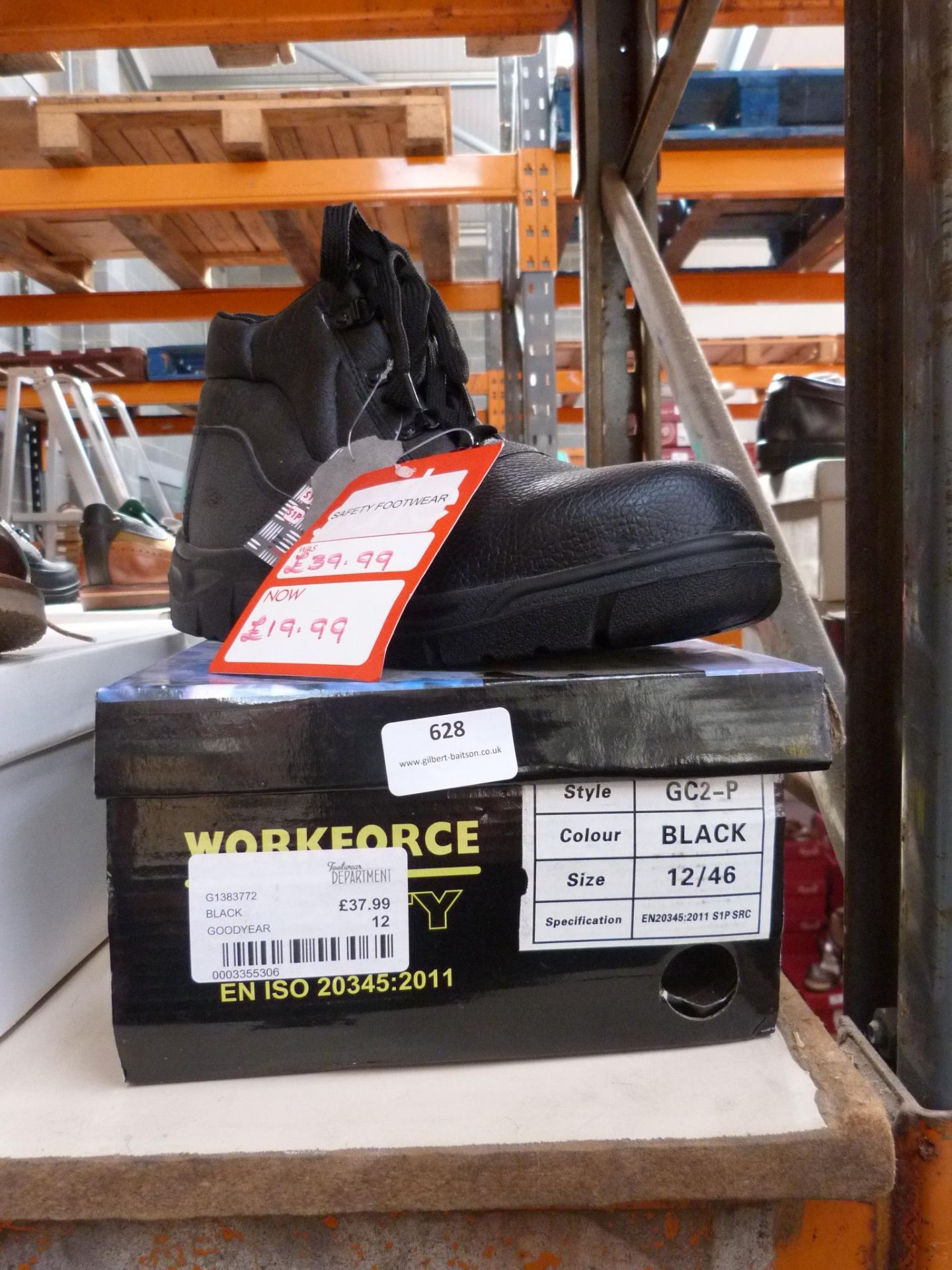 *Workforce Safety Boots Size: 12