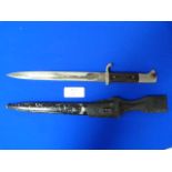 WWII German Dress Bayonet with Scabbard