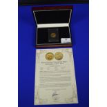 London Mint 1914 George V Gold Sovereign in Presentation Case