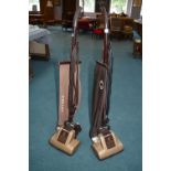 Two Hoover Junior Vacuum Cleaners