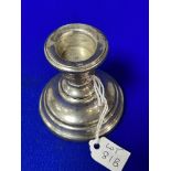 Small Silver Candlestick - Birmingham 1959 (filled