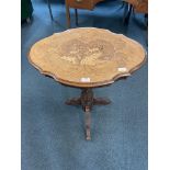 Sorrento Marquetry Table