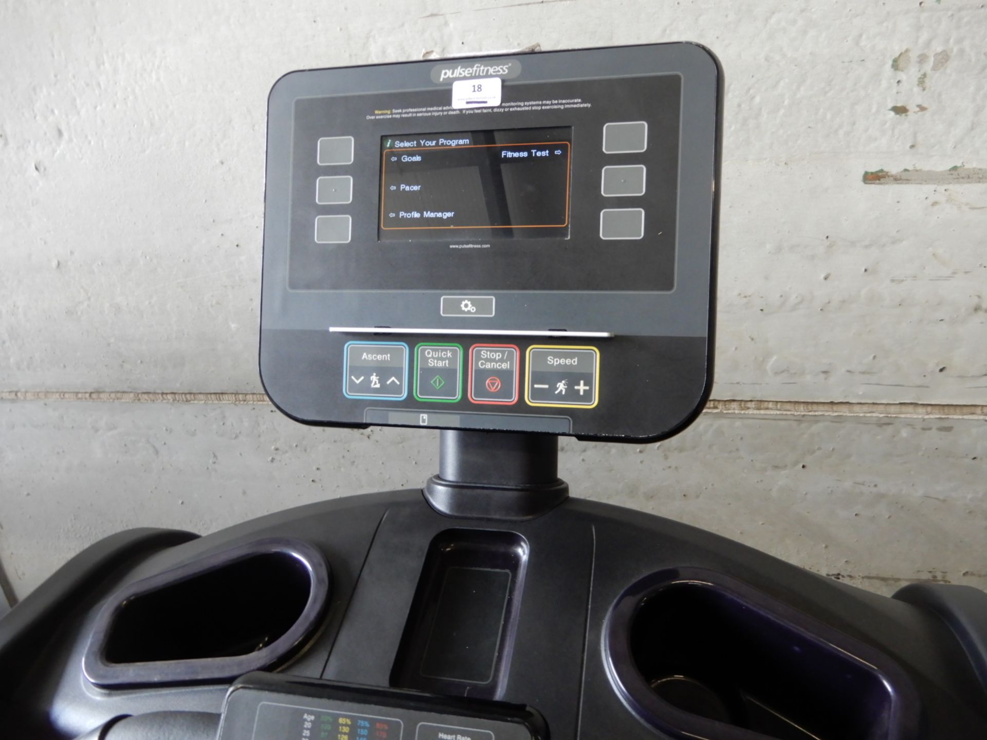 *Pulse Fitness Treadmill with Digital Display - Image 2 of 3