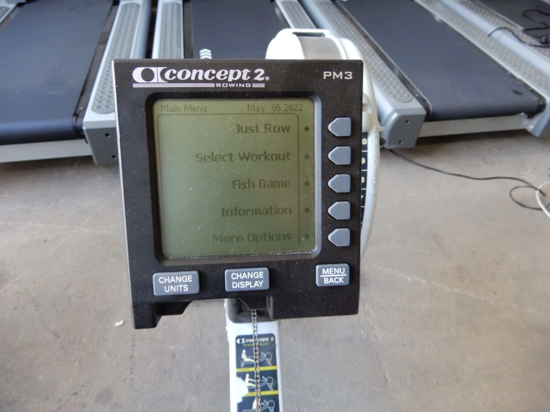 *Concept 2 Model D Rower with PM3 Monitor - Image 2 of 2