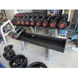 *4ft Two Tier Dumbbell Rack to suit Escape Dumbbells (dumbbells not included)