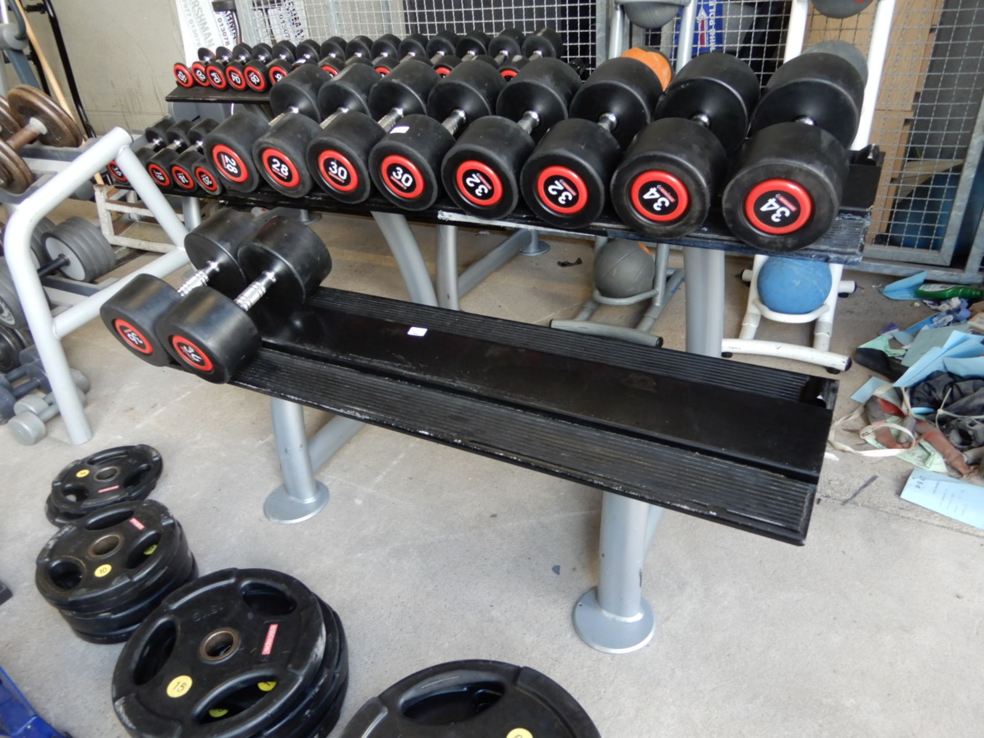 *4ft Two Tier Dumbbell Rack to suit Escape Dumbbells (dumbbells not included)