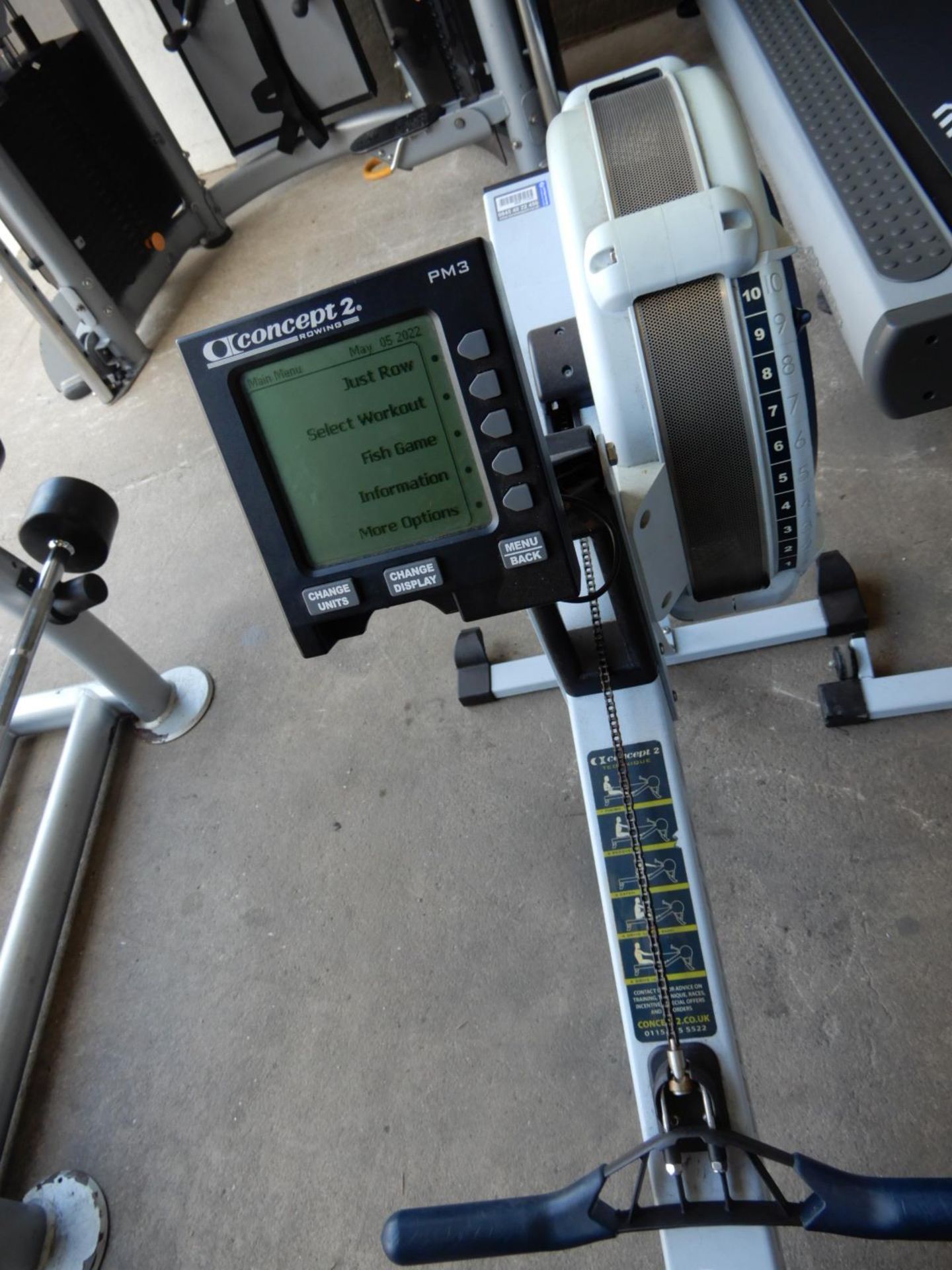 *Concept 2 Model D Rower with PM3 Monitor - Image 3 of 3