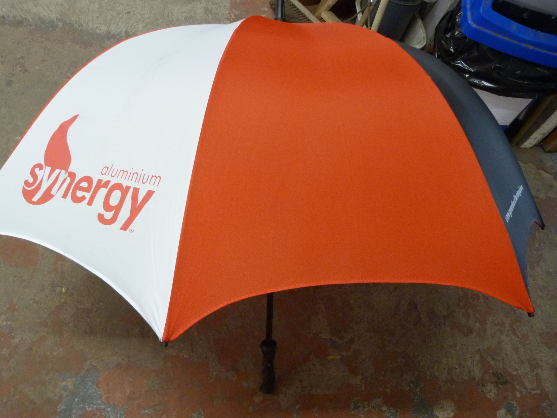 ~14 Red, White & Black Synergy Umbrellas