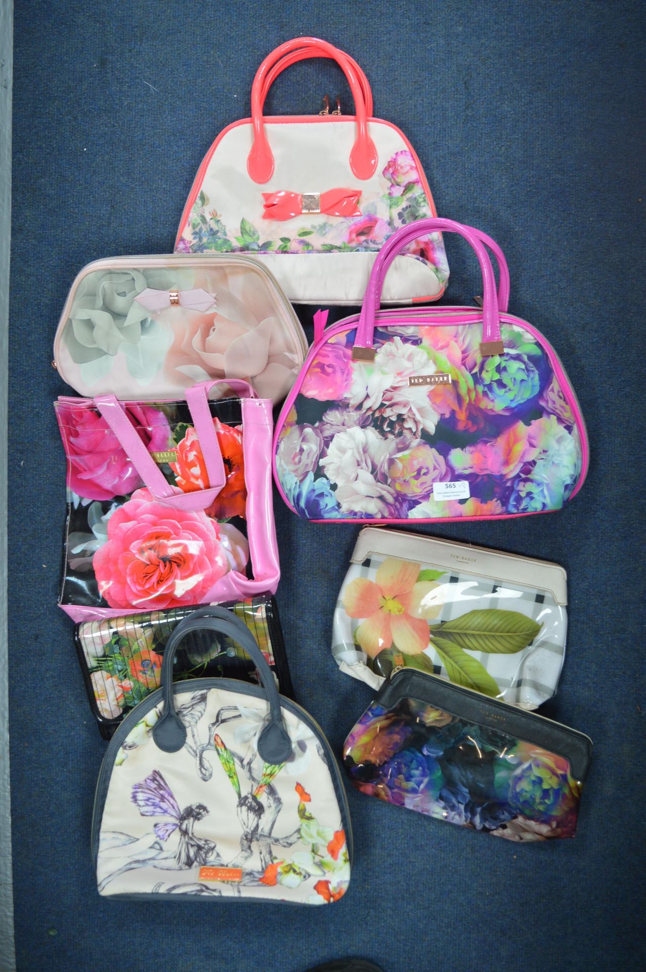 Eight Ted Baker Floral hand Bags