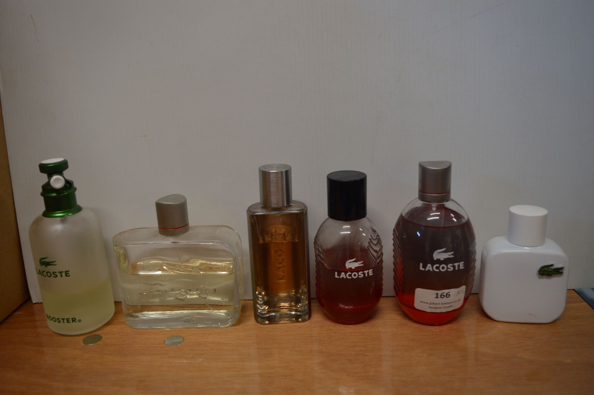Six Lacoste Fragrances