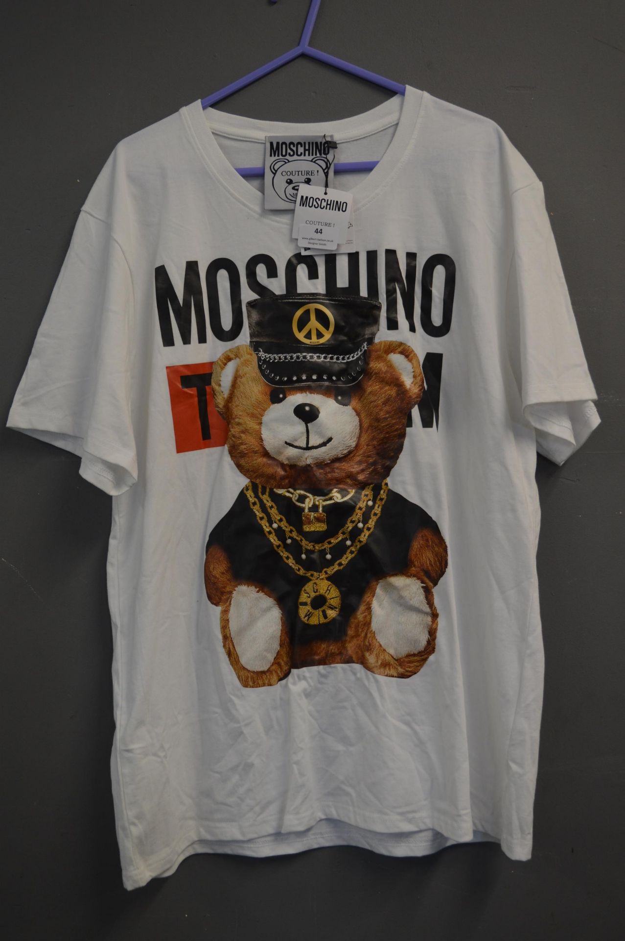 Moschino Couture T-Shirt Size: XXL