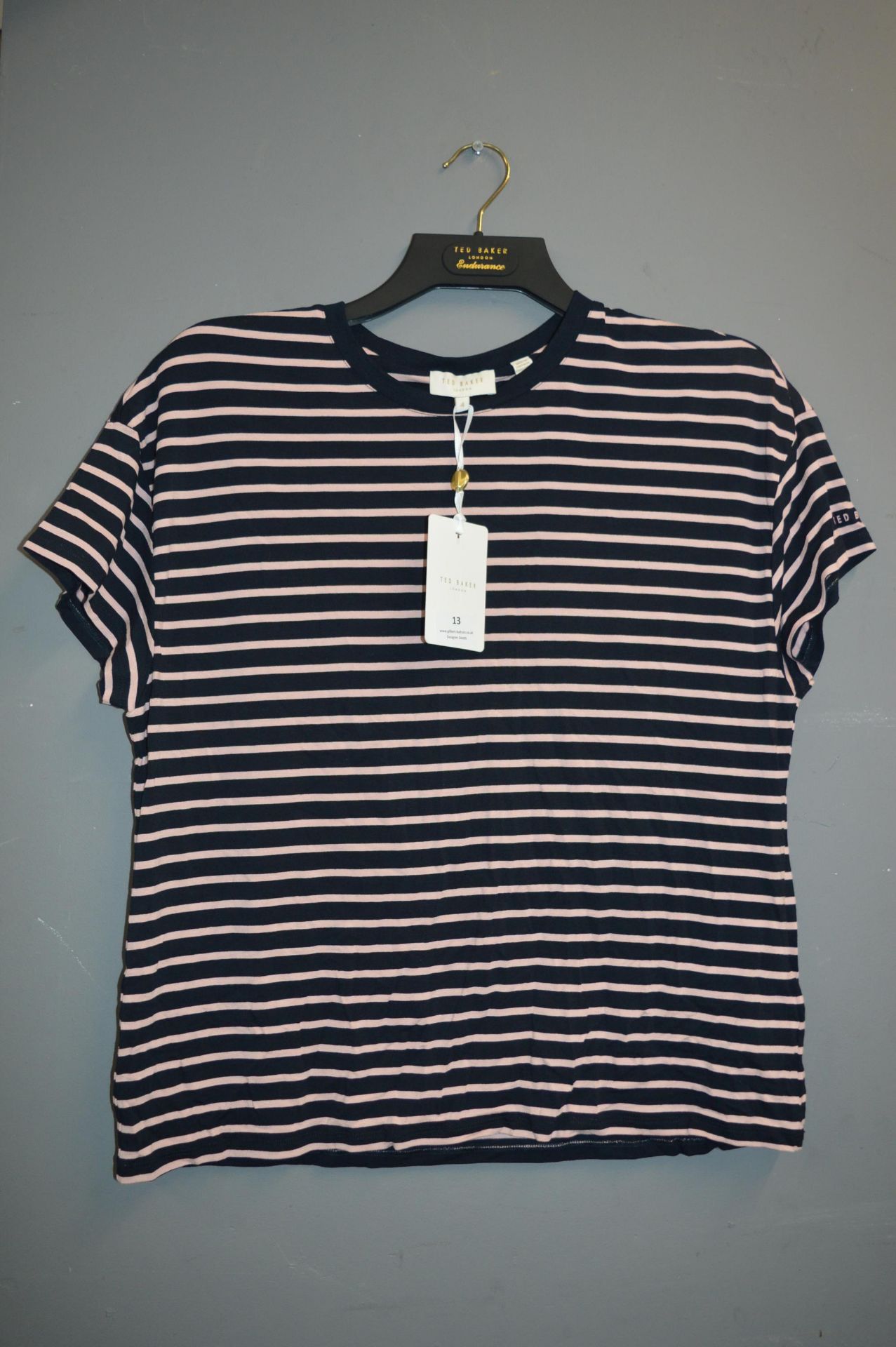 Ted Baker Striped T-Shirt Size: 4