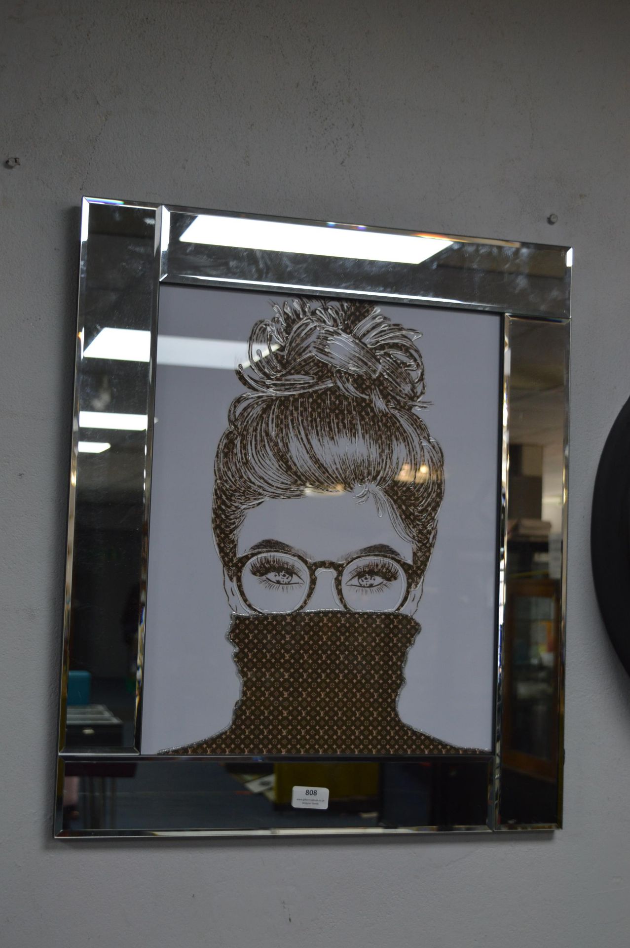 Mirror Framed Fashion Print