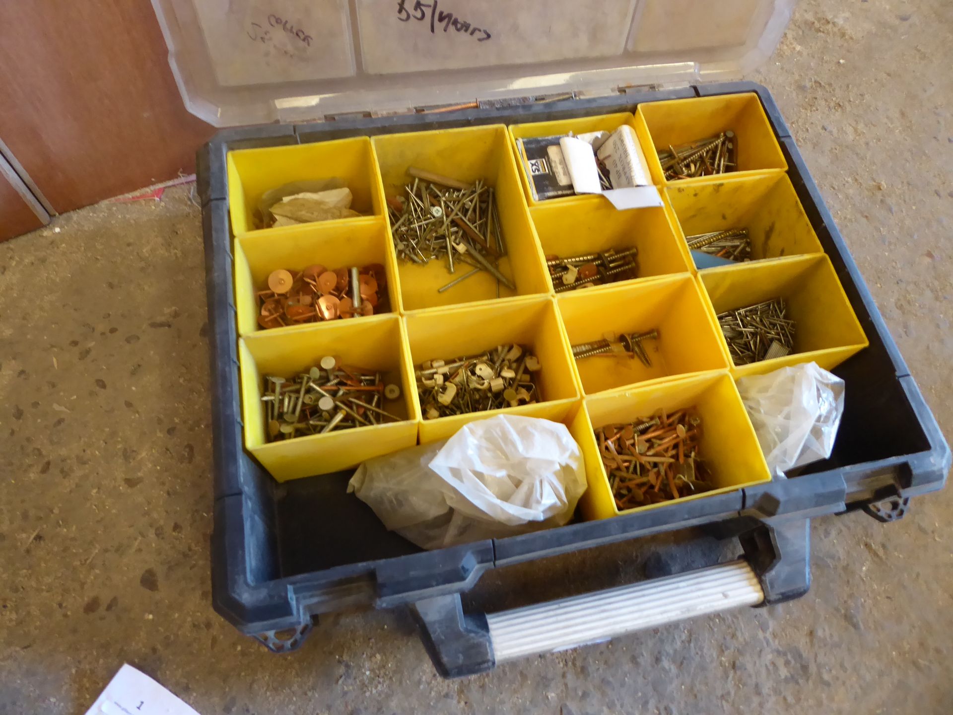 * Stanley organiser box and contents