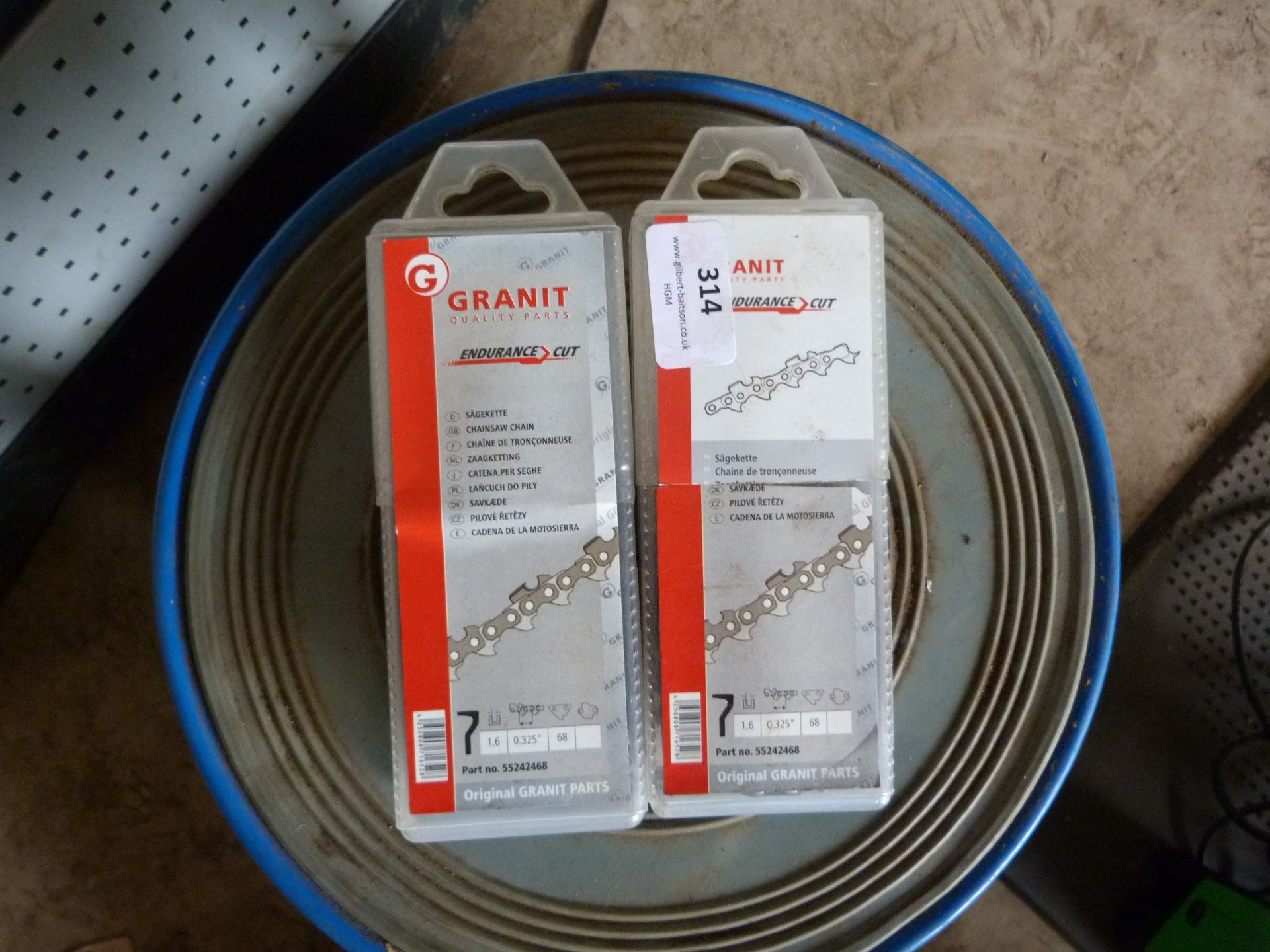 *Two Granit Saw Chains Part No.55242468