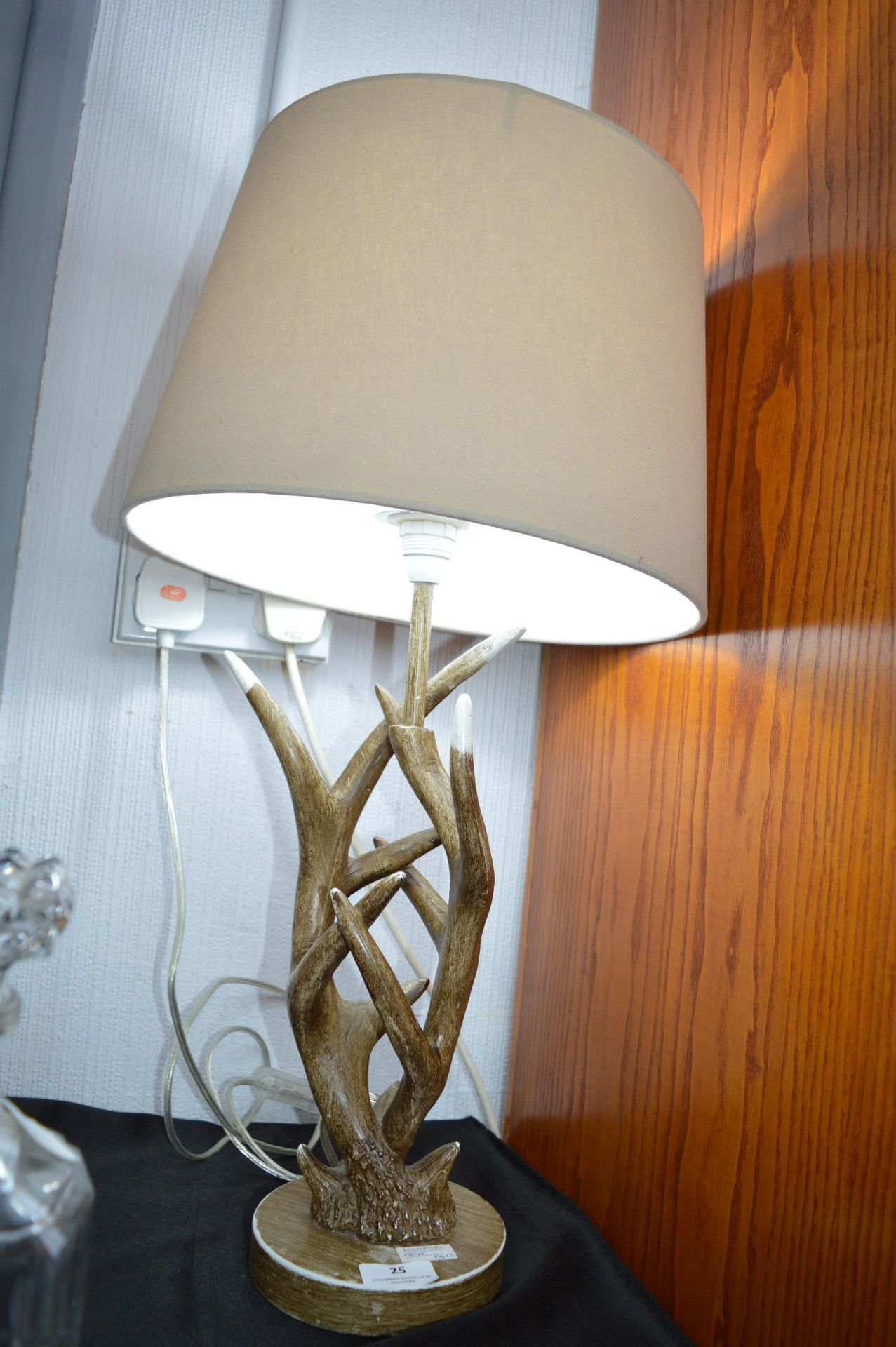 Next Antler Horn Style Lamp