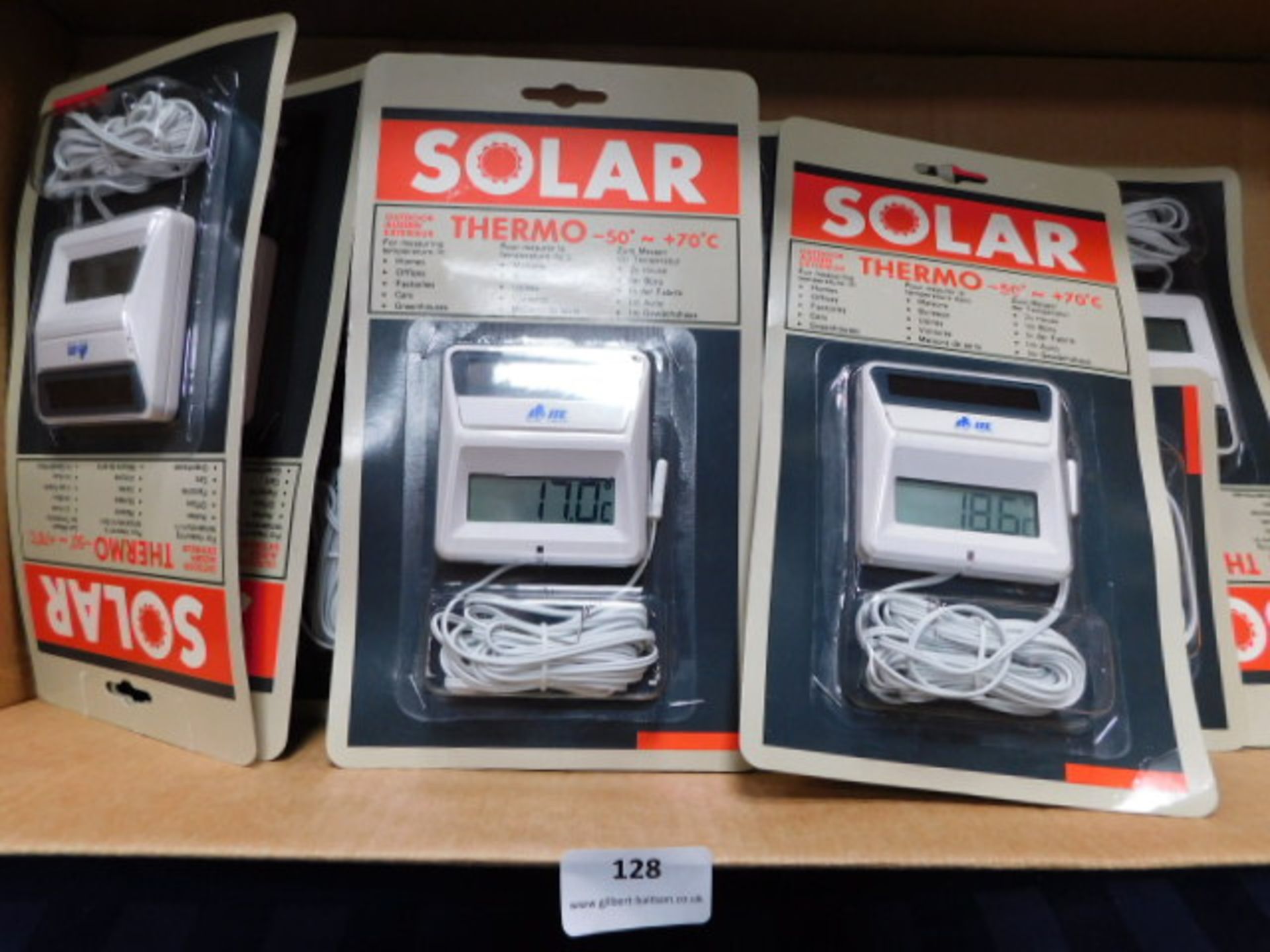* 15x SP-120 ITE Solar power thermometer