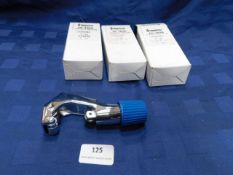 * 3x TC-1020 Tube cutter 1/8" to 1 1/8"