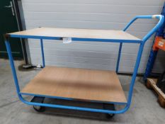 * 4 Wheel Parts Trolley