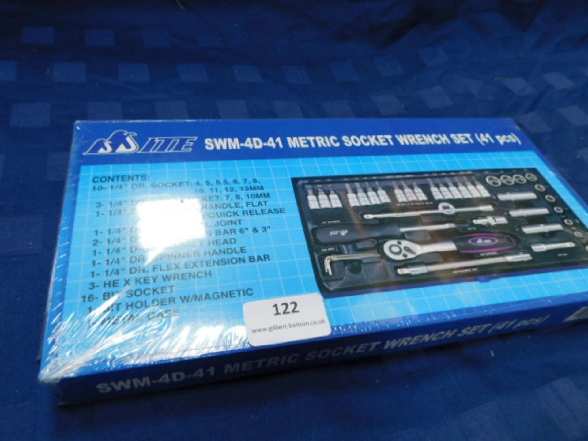* SWM-4D-41 Metric socket wrench (41pcs)