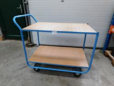 * 4 Wheel Parts Trolley