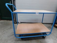 * 4 Wheel Parts Trolley