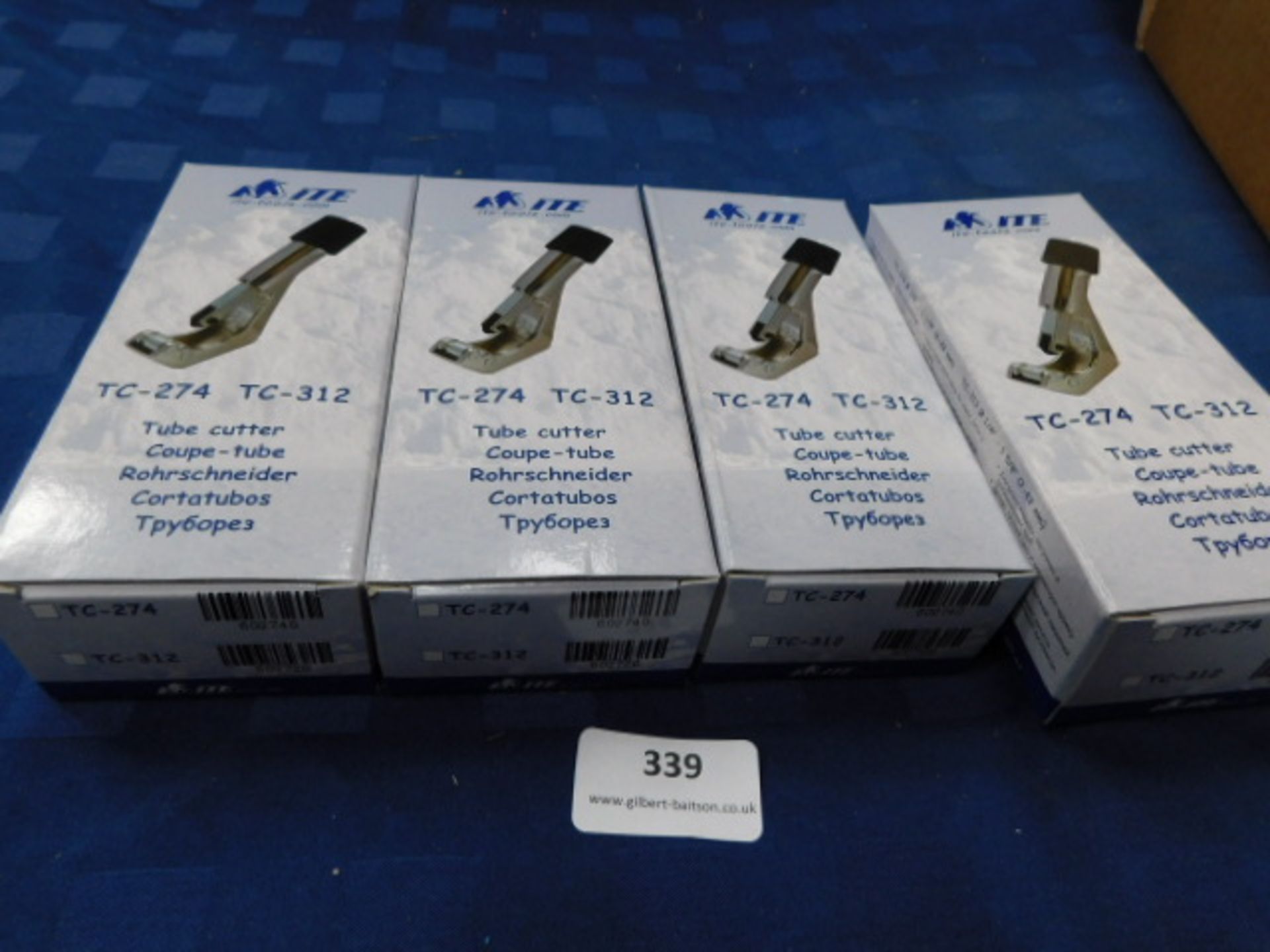 * 4x TC-274 Tube cutter 1/8"to 1 1/8"(4-28mm)